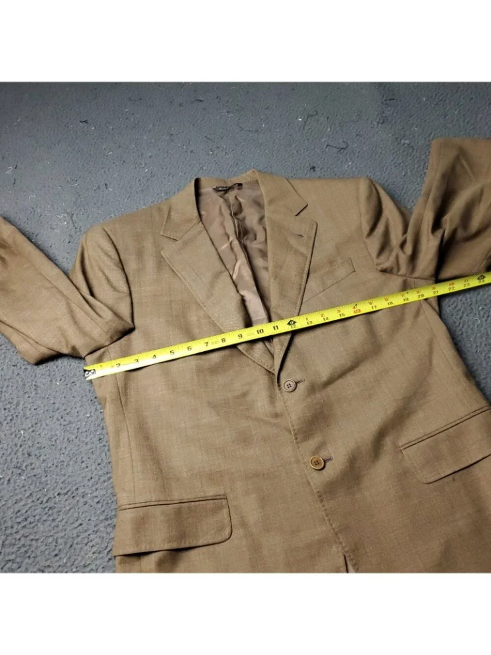 CANALI Proposta Wool Blazer Mens Size 50 Brown Lee Newman Suit Jacket Dress